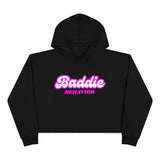 BADDIE BEHAVIOR CROPPED HOODIE