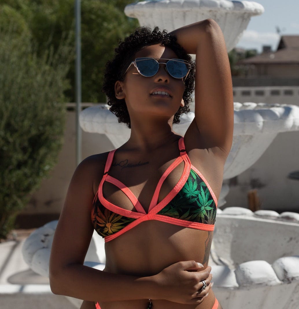 HAUT DE BIKINI CAGE HIGH LIFE