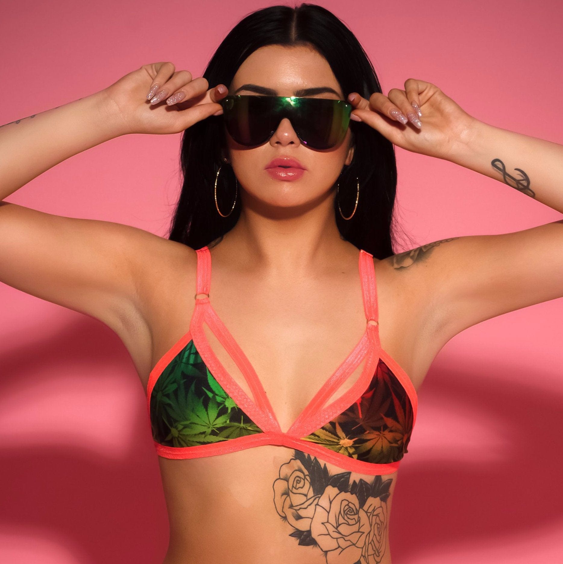 HAUT DE BIKINI CAGE HIGH LIFE