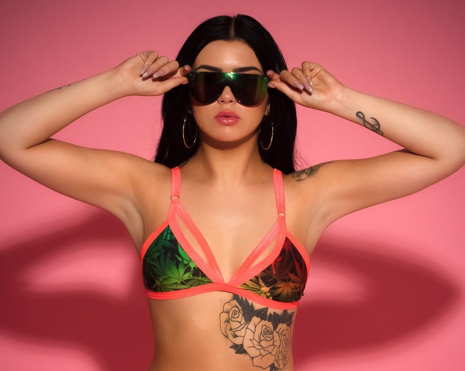 HAUT DE BIKINI CAGE HIGH LIFE