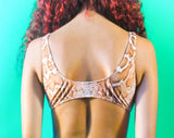 SNAKECHARMER SCOOP NECK BIKINI TOP