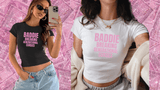 Baddie Breaking Generational Curses Rib Baby Tee