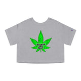 "STONED AND SEXY" CROPPED T-SHIRT