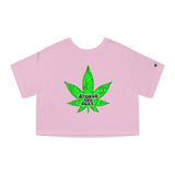 "STONED AND SEXY" CROPPED T-SHIRT