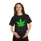 "STONED AND SEXY" CROPPED T-SHIRT