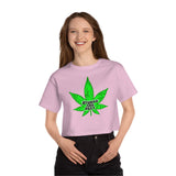 "STONED AND SEXY" CROPPED T-SHIRT