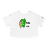 "MONEY COMES TO ME EASILY" CROPPED T-SHIRT