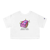 'RICH BITCH ENERGY ONLY" CROPPED T-SHIRT