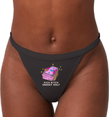 RICH BITCH ENERGY ONLY THONG